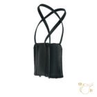 HÖPFNER Shopper Ledertasche schwarz | Handgefertigtes Einzelstück