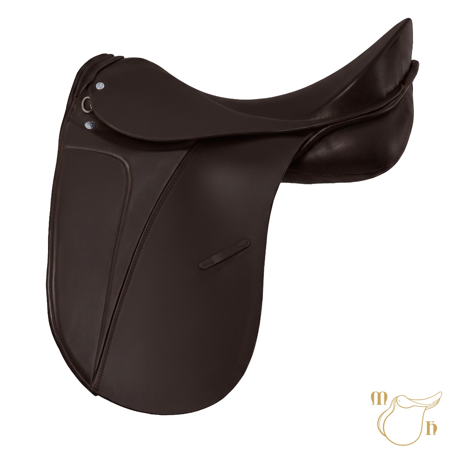 HÖPFNER Ahlerich Edition Ingrid Klimke Sattel Espresso Seite Produktfoto